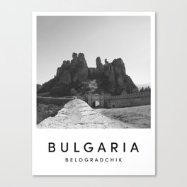 Belogradchik, Bulgaria Canvas Print