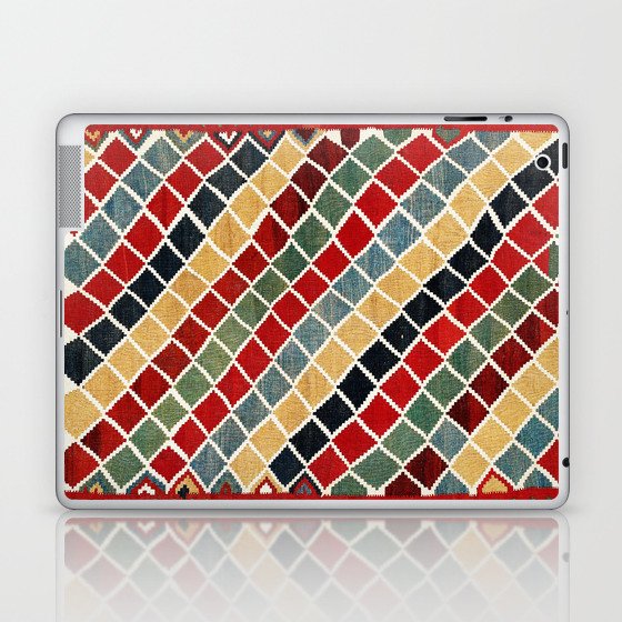 Qashqa’i Antique Fars South West Persian Kilim Print Laptop & iPad Skin