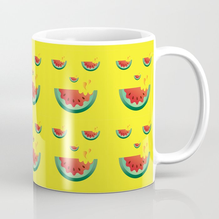Watermelonween Face Coffee Mug