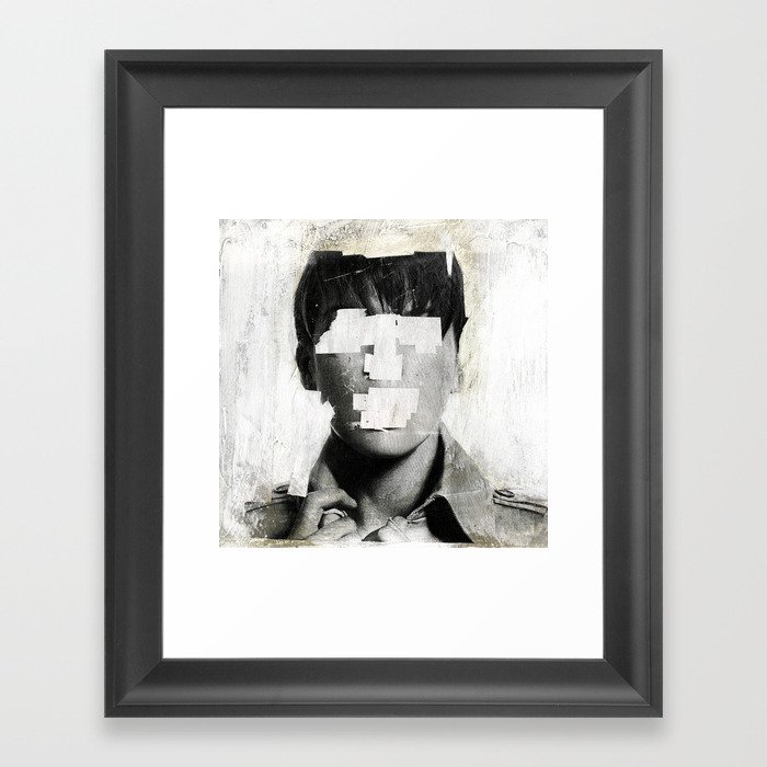 Faceless | number 02 Framed Art Print