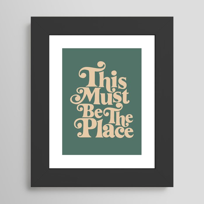 Framed Art Print