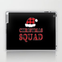 Christmas Squad Winter Holiday Pattern Christmas Laptop Skin