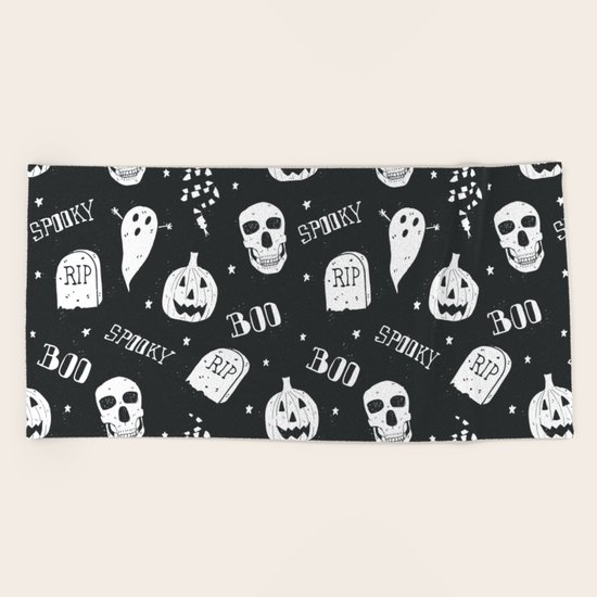 Boo Beach Towel