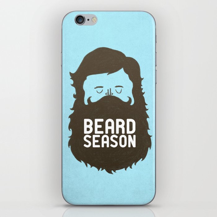 Beard Season iPhone Skin