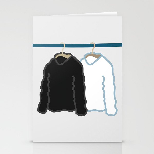 Hang clothes 1 Stationery Cards