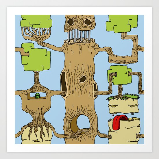 Tree of life Art Print