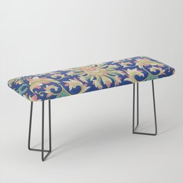 Chinese Floral Pattern 8 Bench