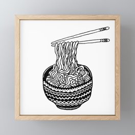 Noodles Framed Mini Art Print