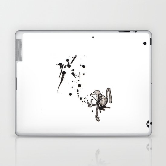 Pensive Primate. Laptop & iPad Skin