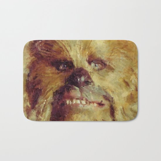 Chewbacca Starwars Character Illustration Bath Mat