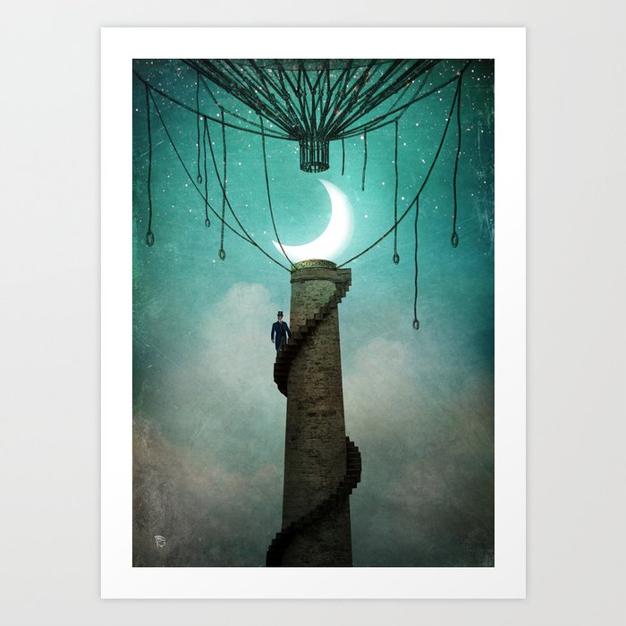 Discover the motif ENTER THE SKY by Christian Schloe as a print at TOPPOSTER