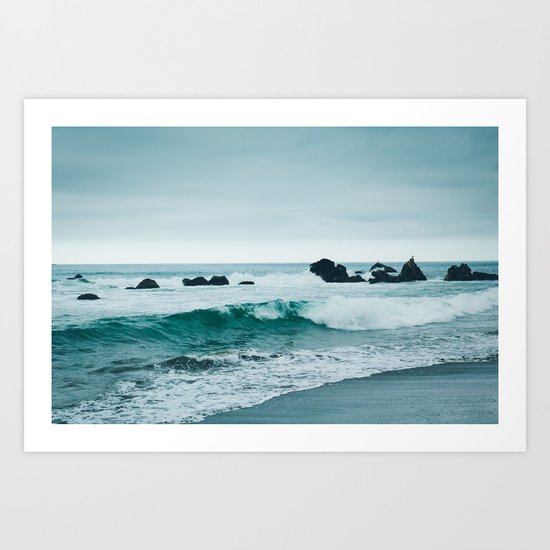 Pacific Ocean Art Print