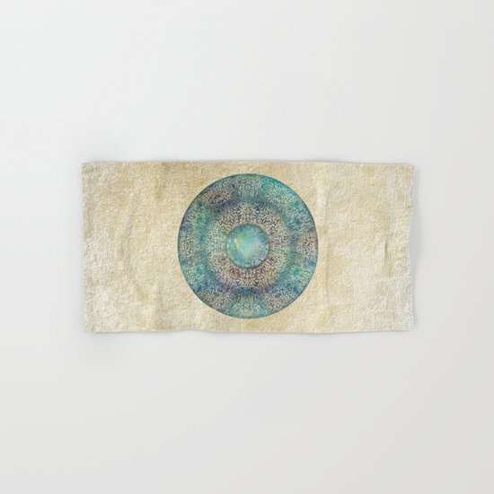Moon Mandala Hand & Bath Towel