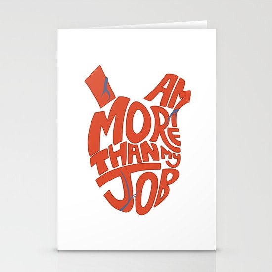 Job =/= Self Stationery Cards