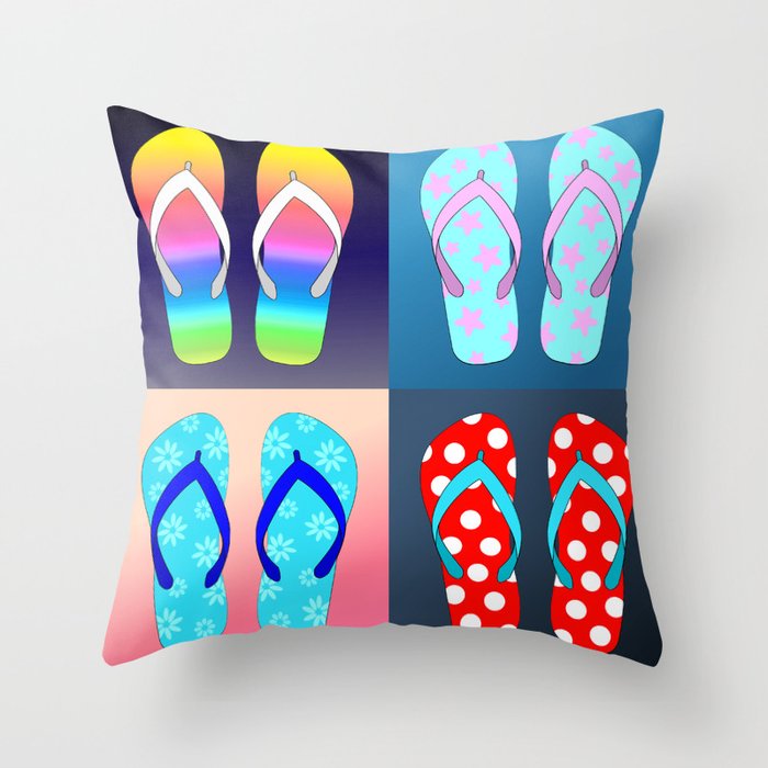 flip flop pop art