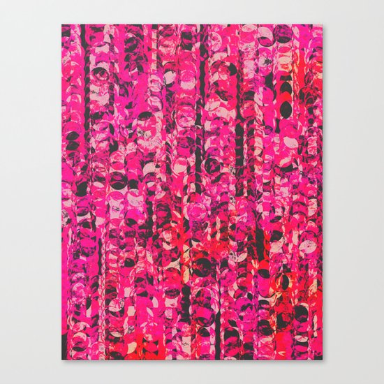 Pink & Red Canvas Print