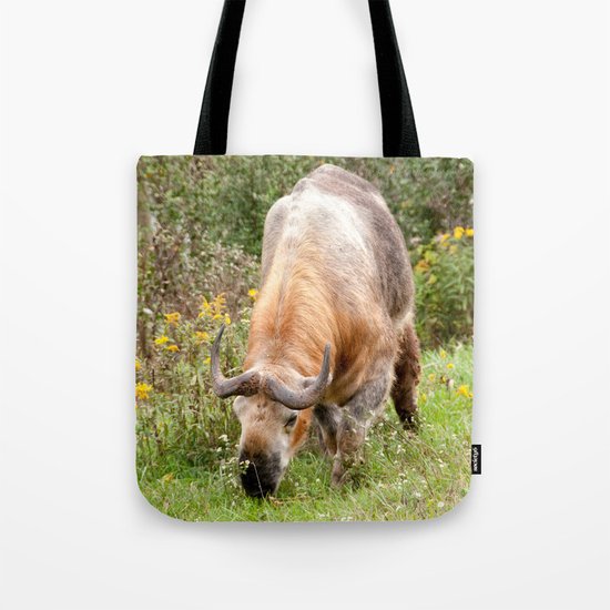 The Endangered Takin Tote Bag