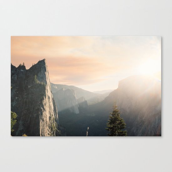 Mountains landscape 4 Canvas Print