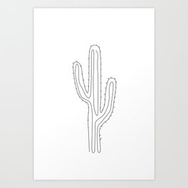 Featured image of post Saguaro Cactus Line Drawing They may live 150 years and don t draw another long curved line again doubling it back to form the cactus second arm