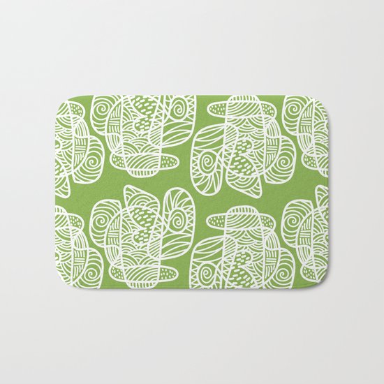 A Lot of Lines Bath Mat