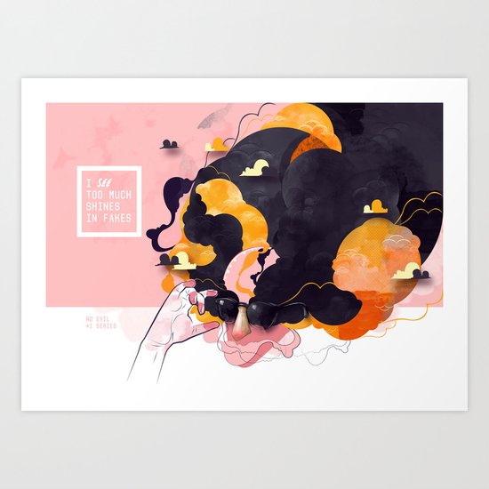 No Human Art Print