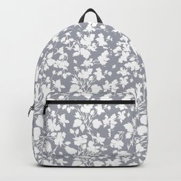 oyster grey beach rose Backpack