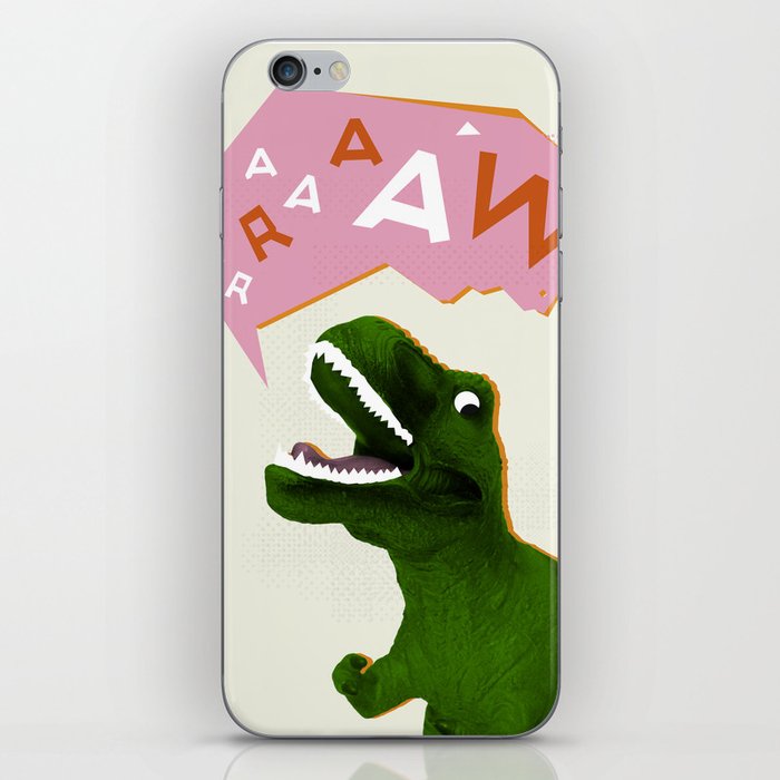 Dinosaur Raw! iPhone Skin
