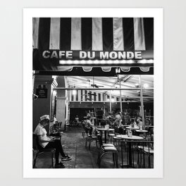 Cafe du Monde Art Print