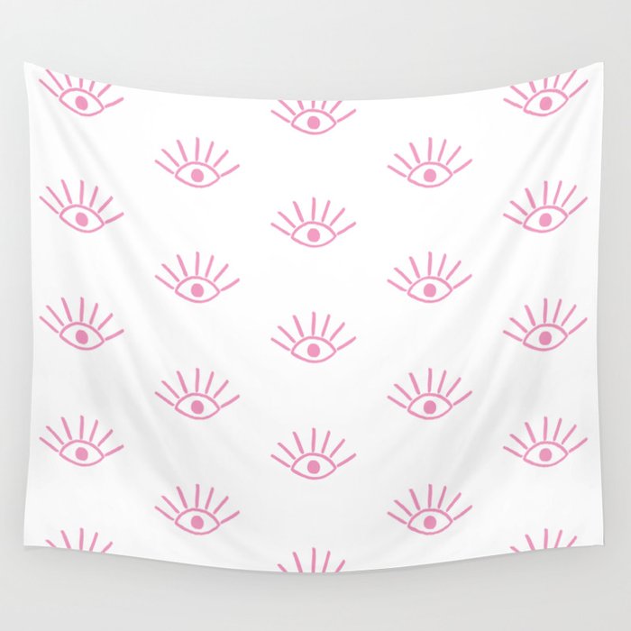 Light best sale pink tapestry