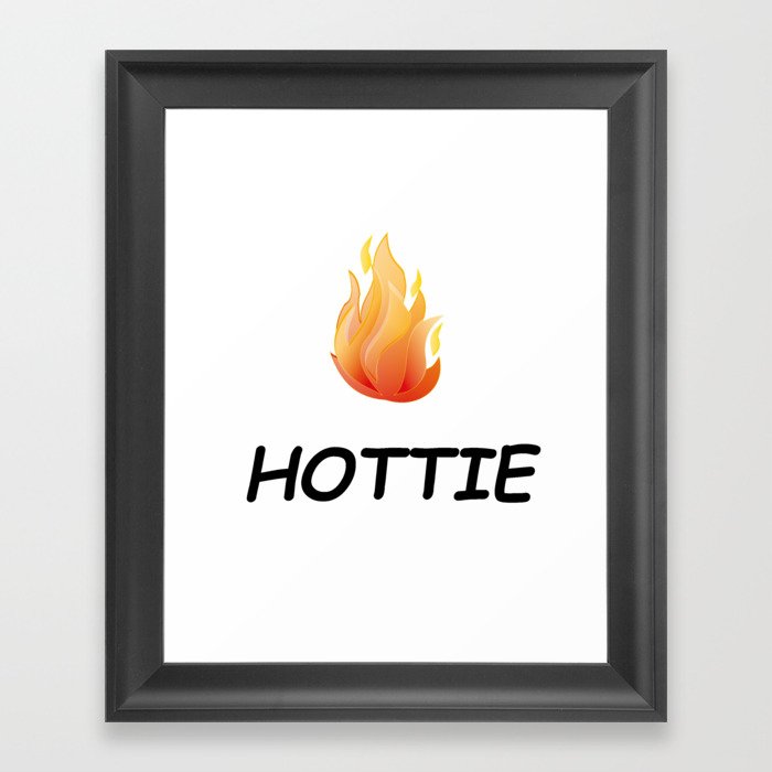 HOTTIE Framed Art Print
