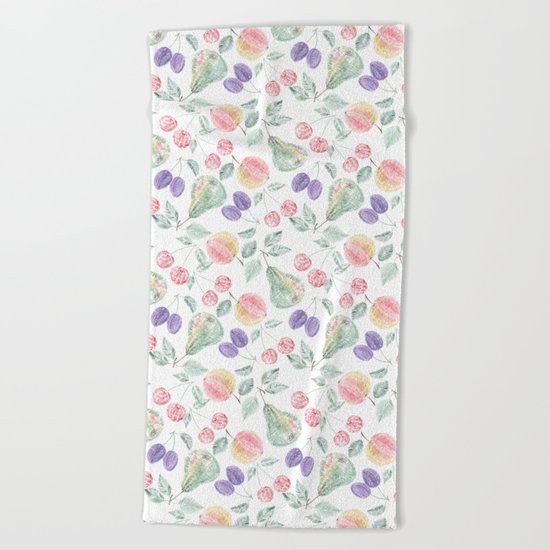 Fruity delight. Beach Towel