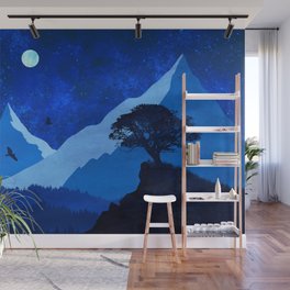 A beautiful moonlight Wall Mural