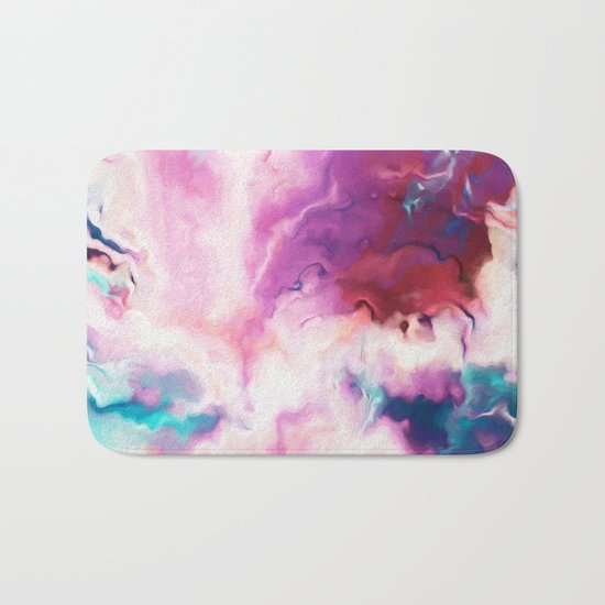 The Absent Minded Artist #society6 #decor #buyart Bath Mat