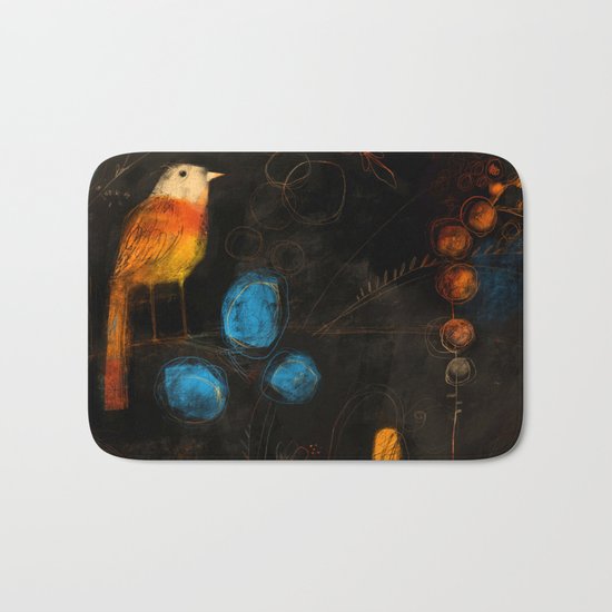LONE BIRD Bath Mat