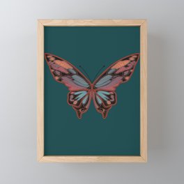 Autumn Butterfly Framed Mini Art Print