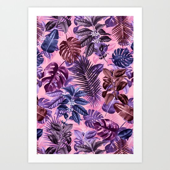 TROPICAL GARDEN VI Art Print