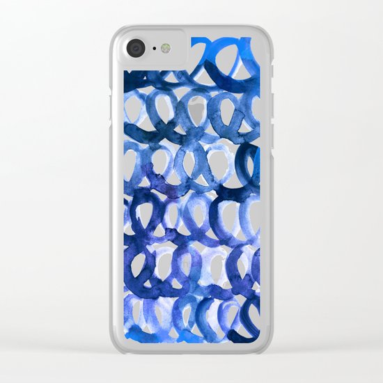 Breaking the waves Clear iPhone Case