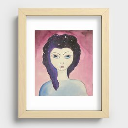 Mystic watercolor painting by Lisa Casineau  Recessed Framed Print