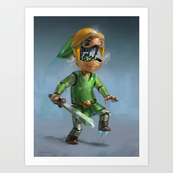 Link to the Future Art Print