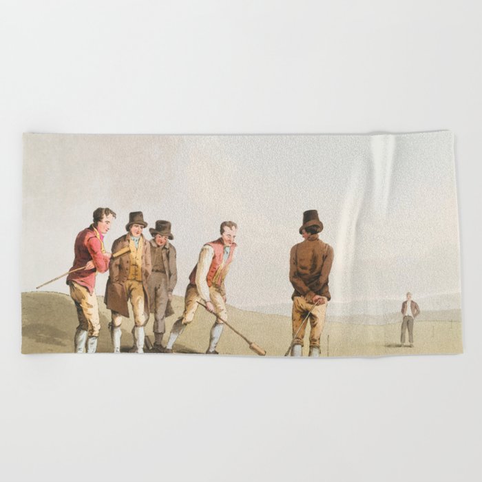 19th century in Yorkshire life Beach Towel