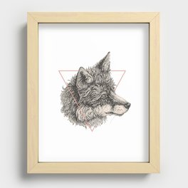 The Fox of Blackwood Recessed Framed Print