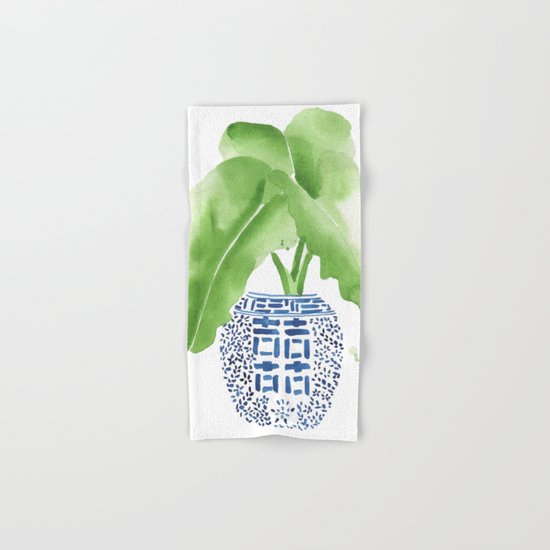 Ginger Jar + Elephant Ears Hand & Bath Towel