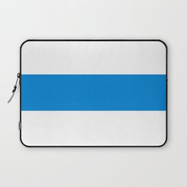 New Russian Anti-War Protest Flag 2022 White Blue White Laptop Sleeve