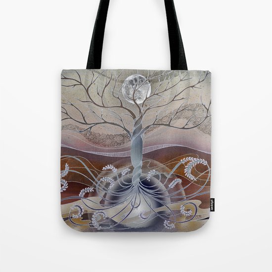 winter in the garden of eden Tote Bag