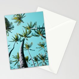 Kamaole Coconut Palms Hawaii Stationery Card