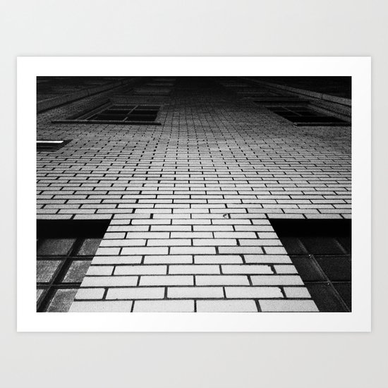 Hit the Bricks Art Print