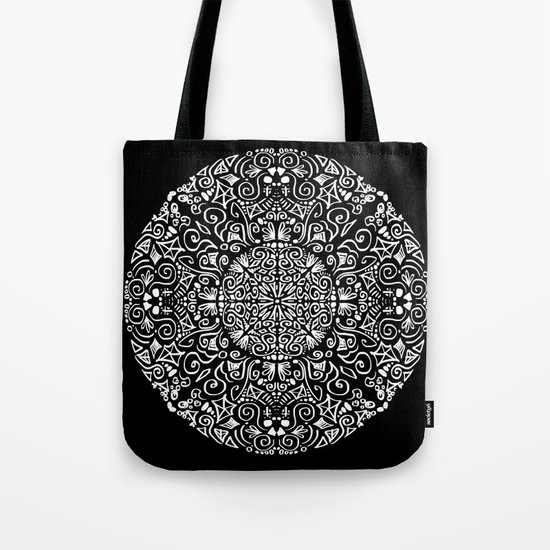 Doodle circle 1 Tote Bag