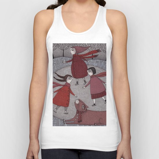 Winter Days Unisex Tank Top