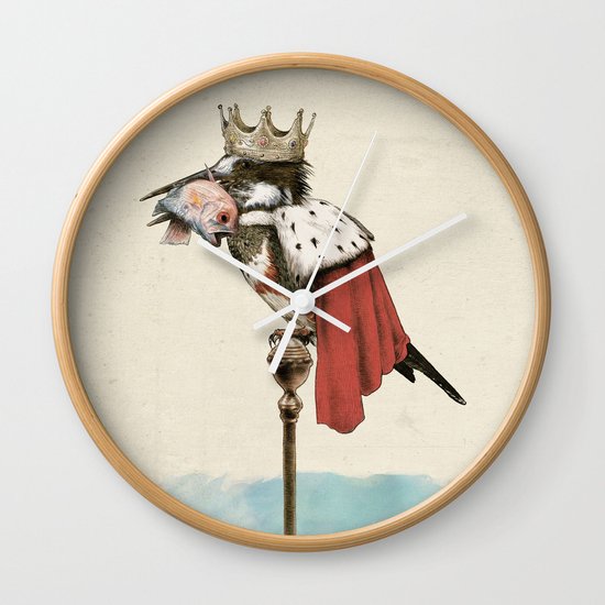 King Fisher Wall Clock
