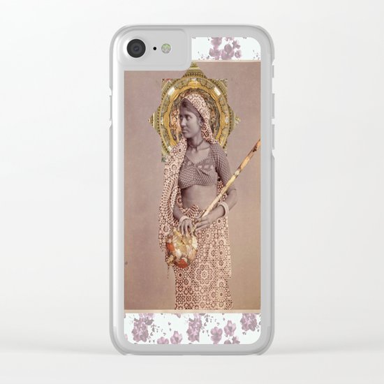 Woman from Bengal Clear iPhone Case